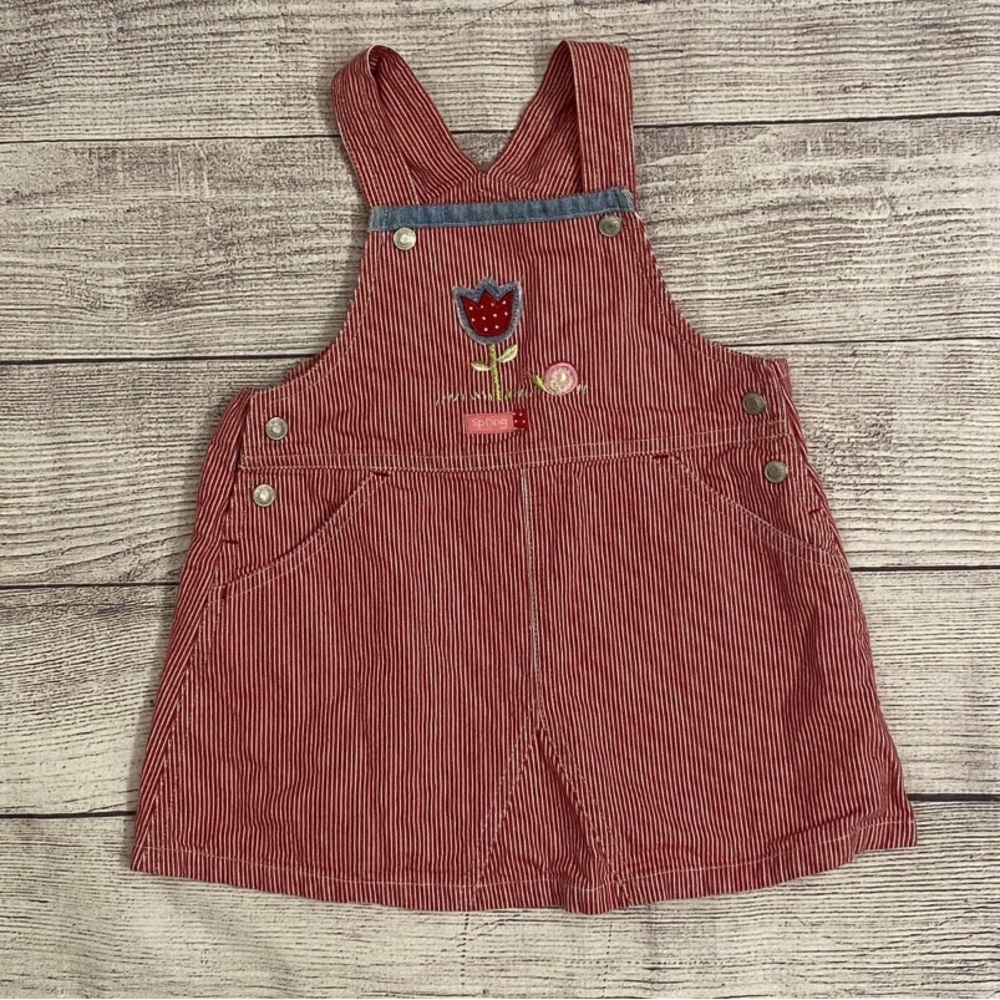 Carter’s vintage “Spring” jumper dress size 12-18 mo